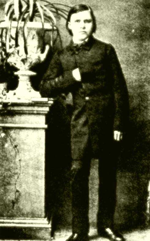 picture of Friedrich Nietzsche in 1861
